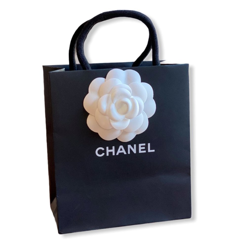 Authentic Small Chanel Shopping Paper Bag